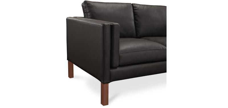 Design Sofa Mordecai (2 seats)  - Premium Leather