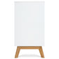 Scandinavian style Compact wooden sideboard