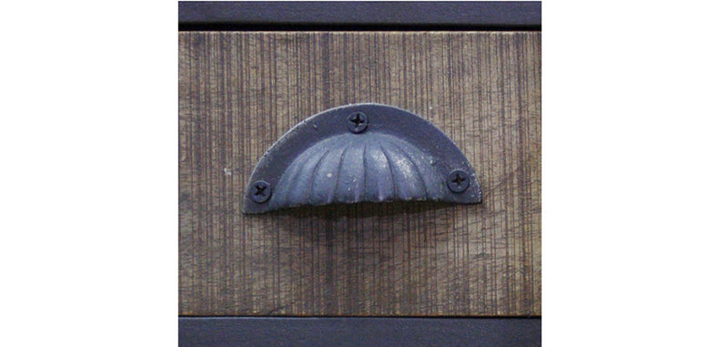 Meuble TV en Bois - Design Industriel Rétro - Shell