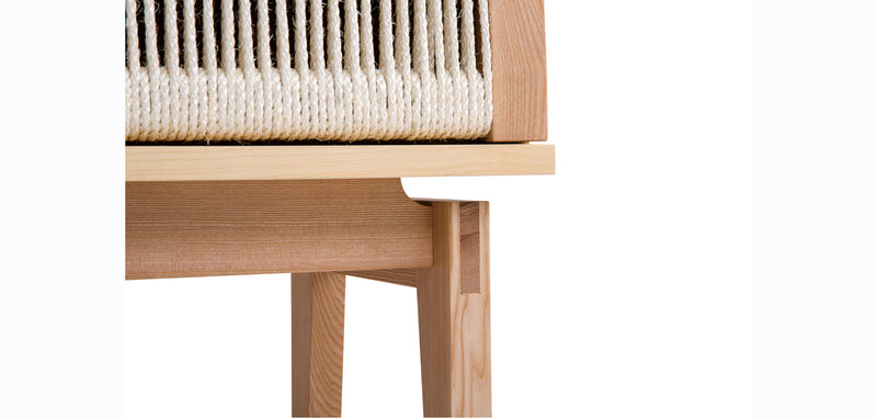 Credenza alta in legno