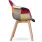 Premium Chaise design Dawick - Patchwork Ray