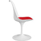 Dining chair - White swivel chair - Tulip