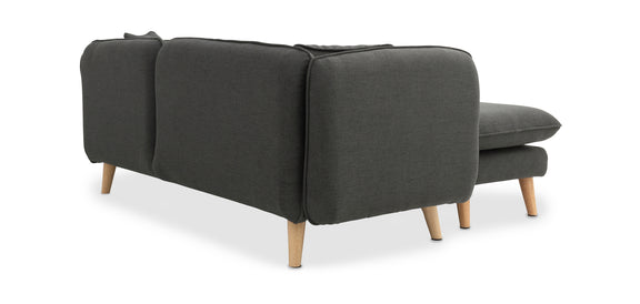 Corner Sofa Reversible 3 Seater with Left or Right Chaise Lounge - Vriga - gallery 7