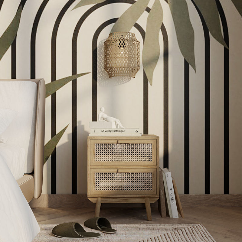 Wall Lamp - Boho Bali Bamboo Design - Hya - gallery 3