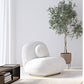 Bouclé fabric upholstered armchair - Larry - gallery 5