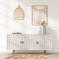 Lampe de plafond en rotin - Lampe suspendue au stile Boho Bali - Bay