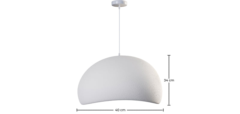 Lampada a sospensione in resina - 40CM - Astra