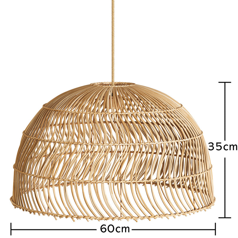 Rattan Pendant Lamp - Boho Bali - Capril