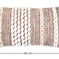 Coussin de style boho Bali - Housse et Rembourrage inclus - Dahlia