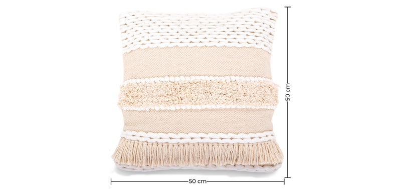 Coussin de style boho Bali - Housse et Rembourrage inclus - Hecate