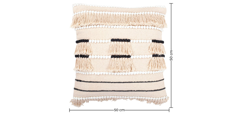 Coussin de style boho Bali - Housse et Rembourrage inclus - Juno