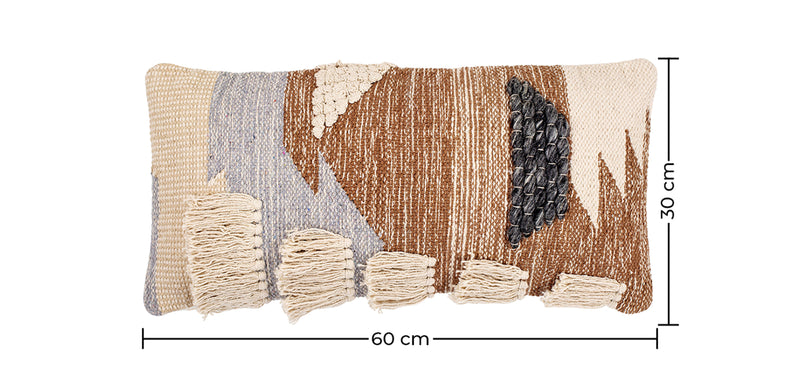 Coussin de style boho Bali - Housse et Rembourrage inclus - Zerwa