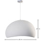 Lampada a sospensione in resina - 60CM - Astra