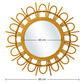 Wall Mirror - Boho Bali Round Design (60 cm) - Miu - Dimensions diagram