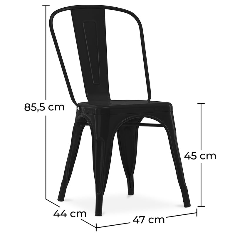 Dining Chair - Industrial Design - Steel - New Edition - Stylix - gallery 10