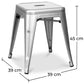 Industrial Design Stool - 45cm - New Edition - Stylix - gallery 10