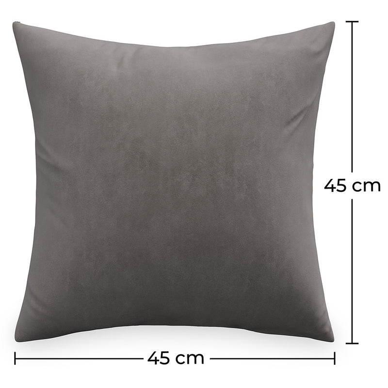 Velvet Cushion - Cover and Filling - Mesmal - Dimensions diagram
