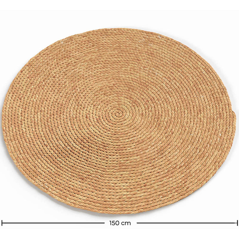 Round Jute Rug - Boho Bali - 150 CM - Kavya - gallery 6