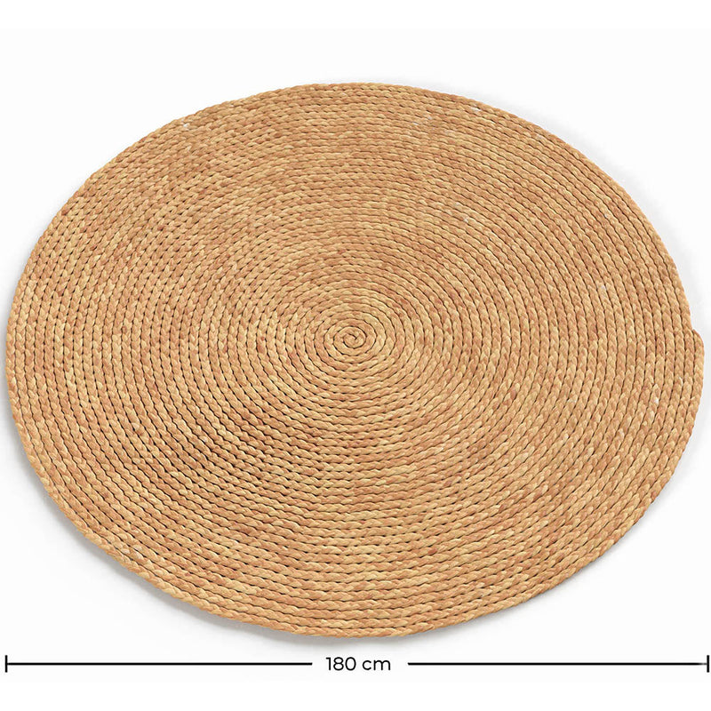 Round Jute Rug - Boho Bali - 180 CM - Kavya - gallery 6