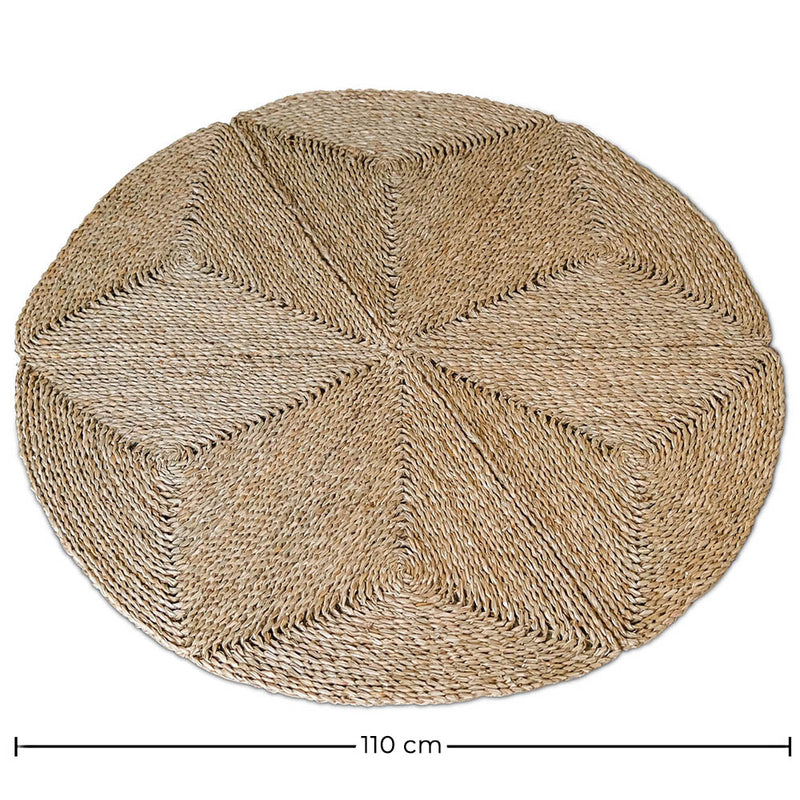 Round Jute Rug - Boho Bali - 120 CM - Gabba - gallery 7