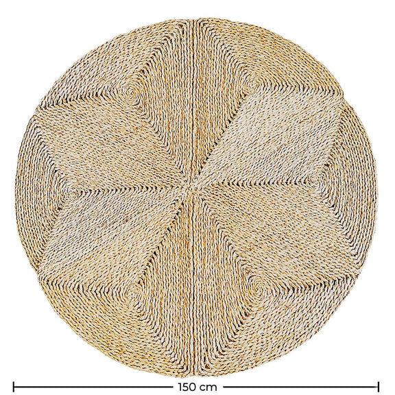 Round Jute Rug - Boho Bali - 150 CM - Gabba - gallery 8