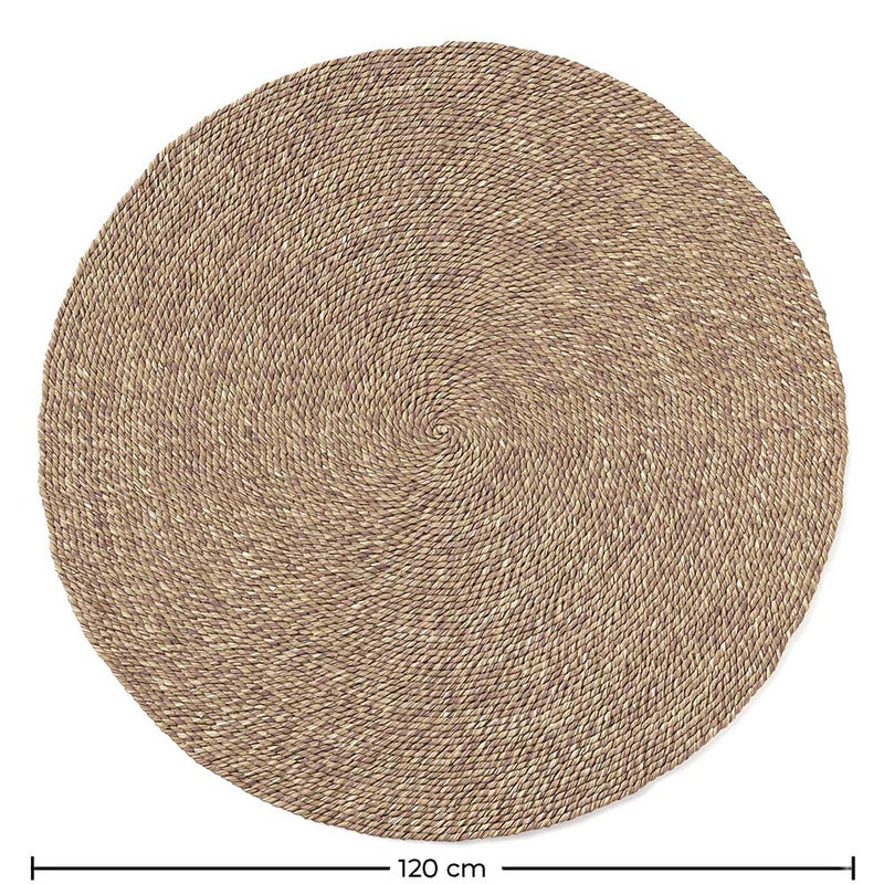 Round Jute Rug - Boho Bali - 120 CM - Yuri - gallery 6