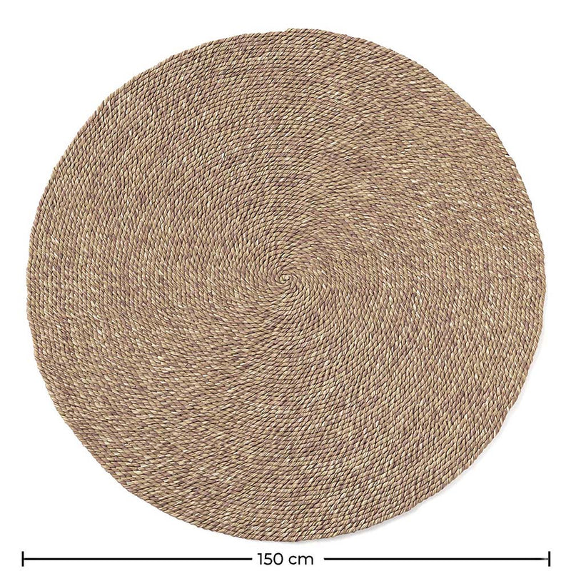 Round Jute Rug - Boho Bali - 150 CM - Yuri - gallery 6
