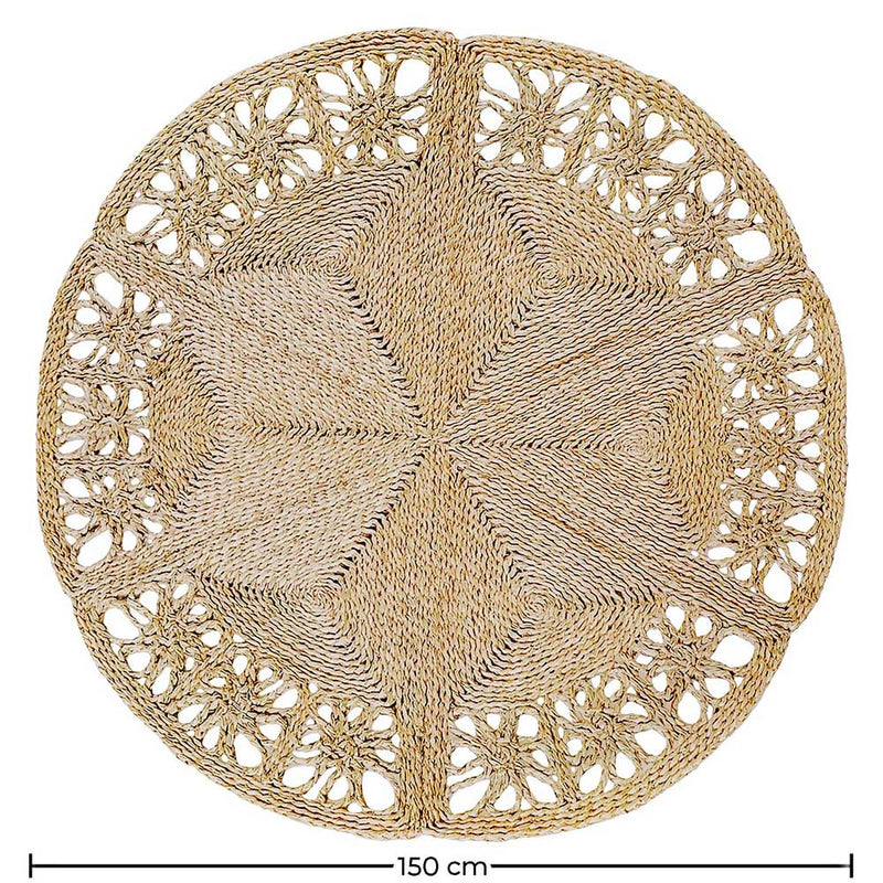 Round Jute Rug - Boho Bali - 150 CM - Bilú - gallery 1
