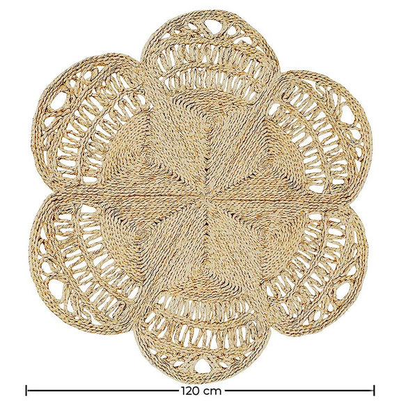 Round Jute Rug - Boho Bali - 120 CM - Niluh - gallery 7