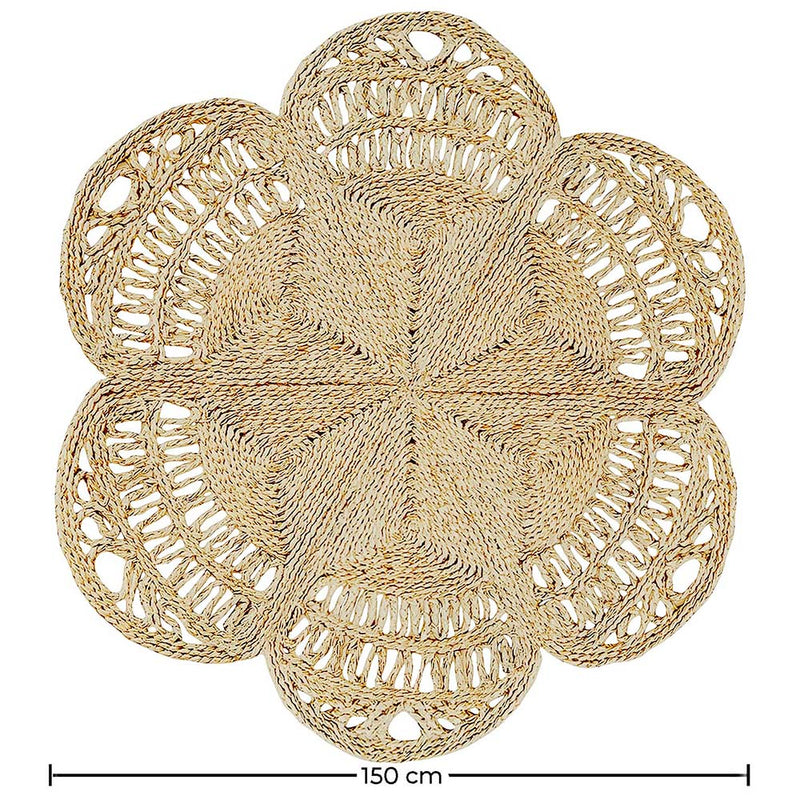 Round Jute Rug - Boho Bali - 150 CM - Niluh - gallery 8