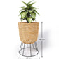 Round Floor Planter - Boho Style - 46 CM - Firna - Dimensions diagram