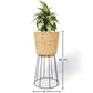 Round Floor Planter - Boho Style - 65 CM - Firna - Dimensions diagram