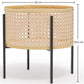 Round Floor Planter - Boho Style - Fusión - Dimensions diagram