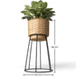 Round Floor Planter - Boho Style - Aventura - Dimensions diagram