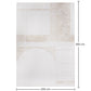 Rug Large Contemporary Modern Design - Beige (290x200 cm) - Awa - gallery 6