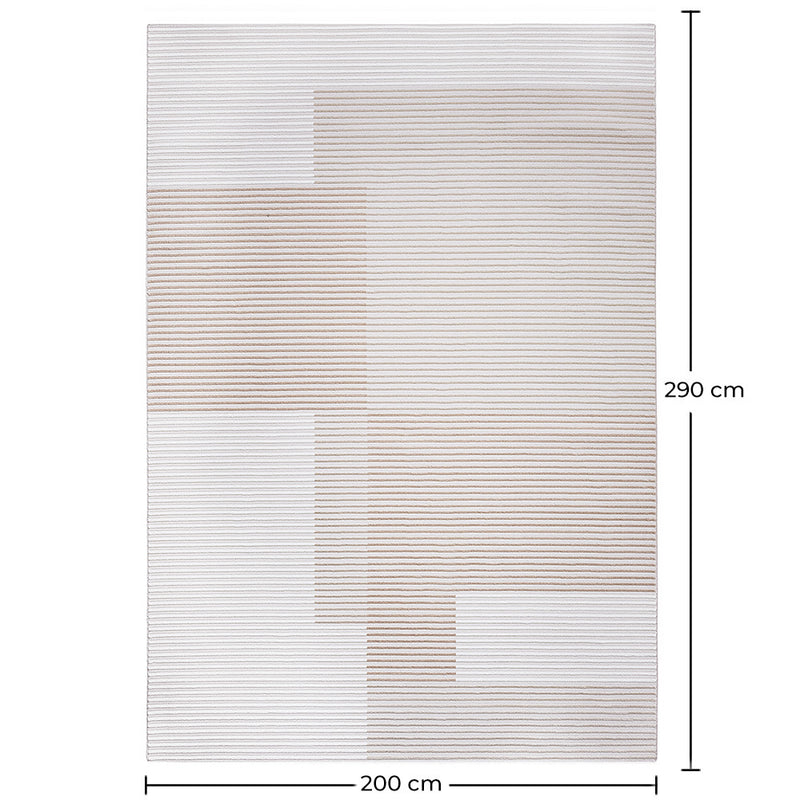 Rug Large Contemporary Modern Design - Beige (290x200 cm) - Xasa - gallery 6