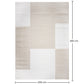 Rug Large Contemporary Modern Design - Beige (290x200 cm) - Layra - gallery 5