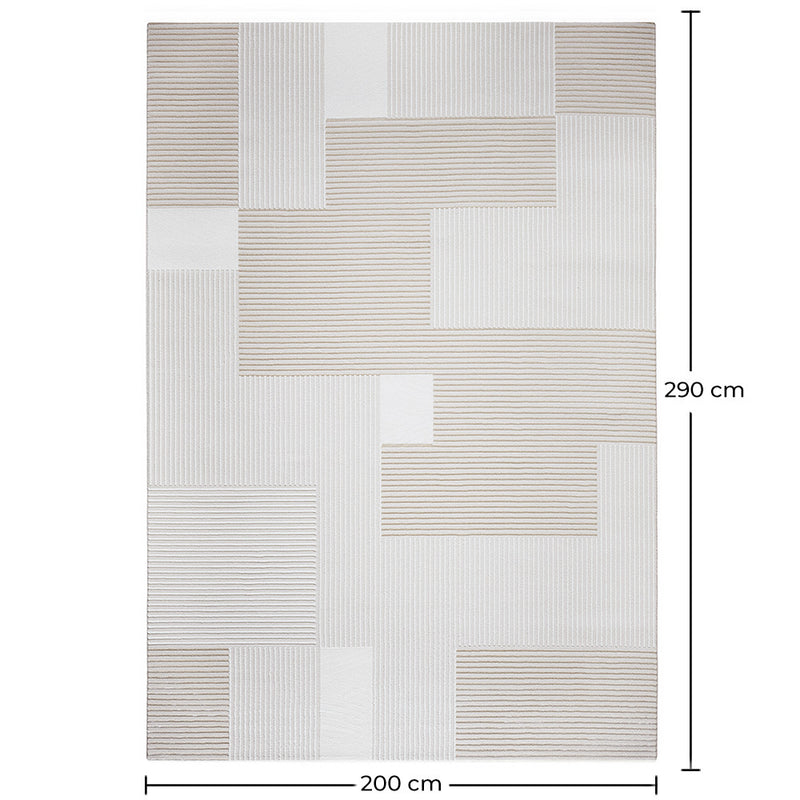 Rug Large Contemporary Modern Design - Beige (290x200 cm) - Debra - gallery 2