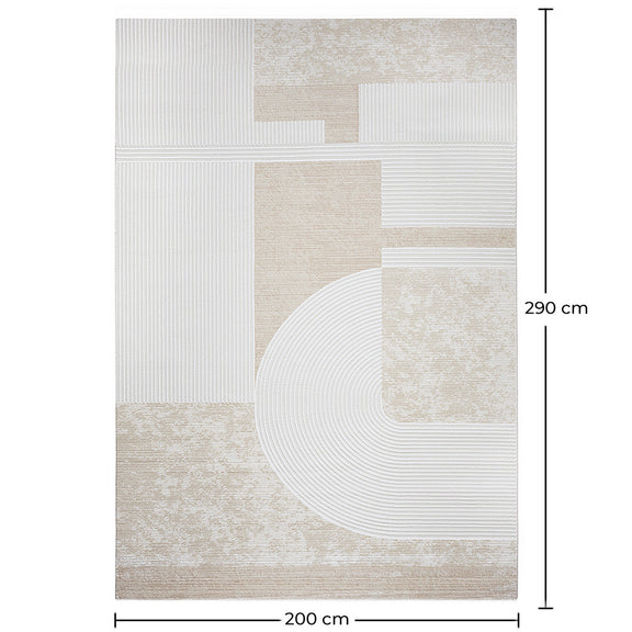 Rug Large Contemporary Modern Design - Beige (290x200 cm) - Kopa - gallery 5