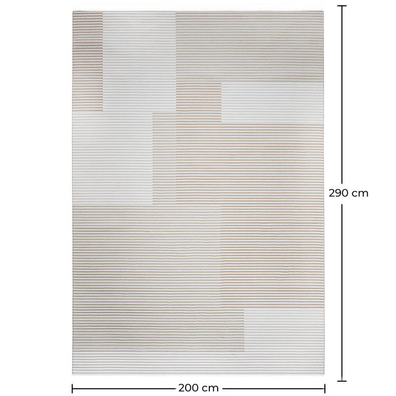 Rug Large Contemporary Modern Design - Beige (290x200 cm) - Vistu - gallery 5