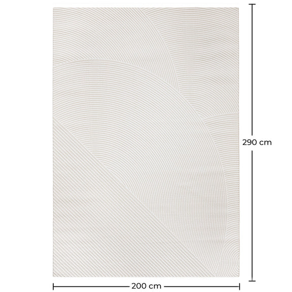 Rug Large Contemporary Modern Design - Beige (290x200 cm) - Amara - gallery 2