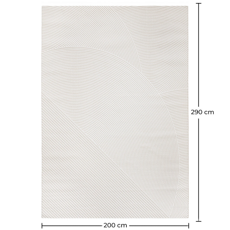 Rug Large Contemporary Modern Design - Beige (290x200 cm) - Amara - gallery 2
