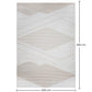 Rug Large Contemporary Modern Design - Beige (290x200 cm) - Utana - gallery 2