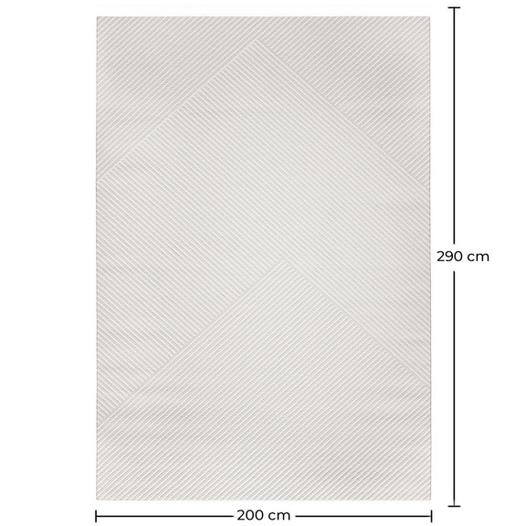 Rug Large Contemporary Modern Design - Beige (290x200 cm) - Xesta - gallery 2