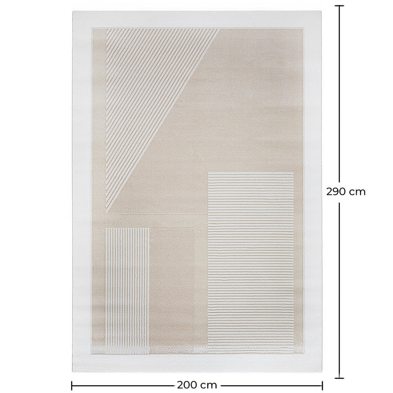 Rug Large Contemporary Modern Design - Beige (290x200 cm) - Terna - gallery 2