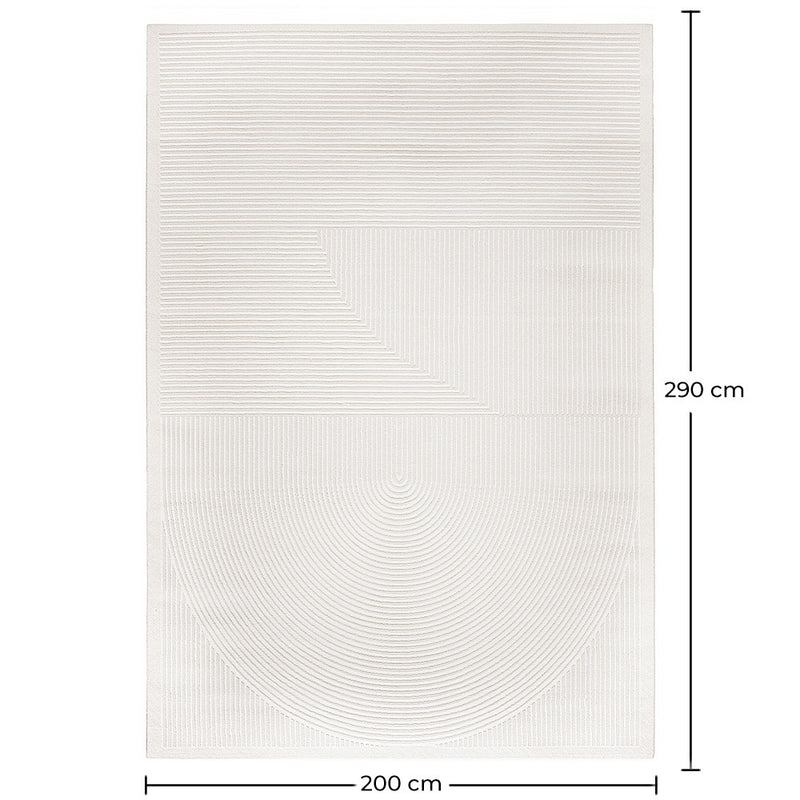 Rug Large Contemporary Modern Design - Beige (290x200 cm) - Dubisa - gallery 5