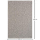 Large Contemporary and Modern Design Rug - Beige (160x230 cm) - Harbor - gallery 1