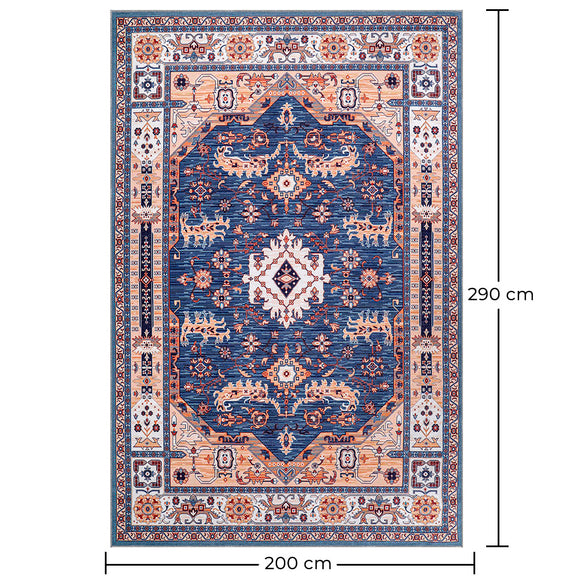 Vintage Oriental Carpet - (290x200 cm) - Yatam - gallery 9