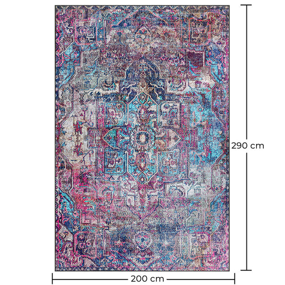 Vintage Oriental Carpet - (290x200 cm) - Abyss - gallery 1