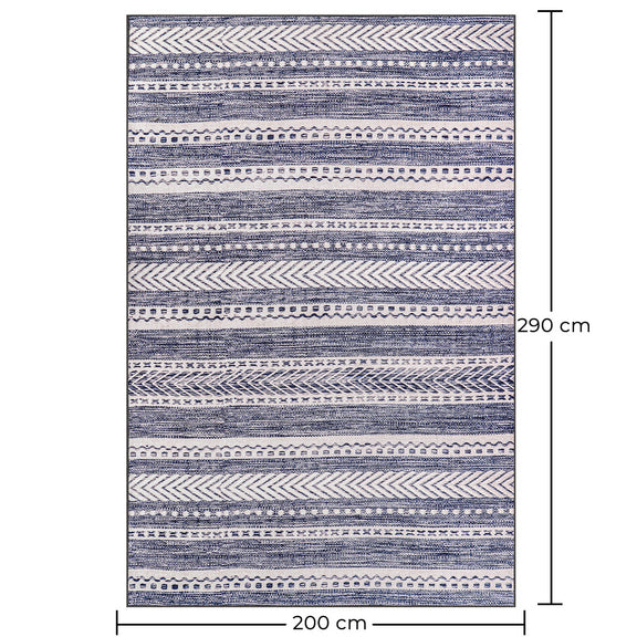 Large Rug Ethnic Boho Design - (290x200 cm) - Velour - gallery 9